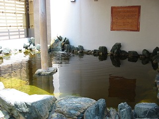 板橋温泉スパディオの露天風呂